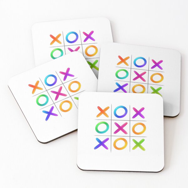Item preview, Colorful Tic Tac Toe designed and sold by the-dovlat.