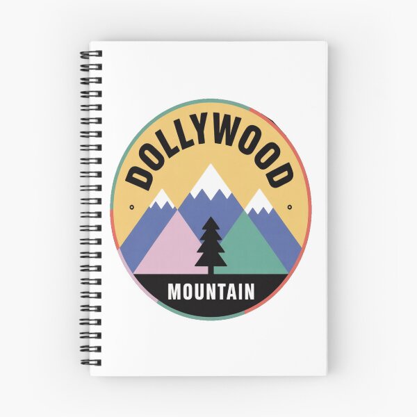 Item preview, Dollywood Mountain Badge – Vintage Smoky Mountains Tennessee Art designed and sold by Globalcitytees.