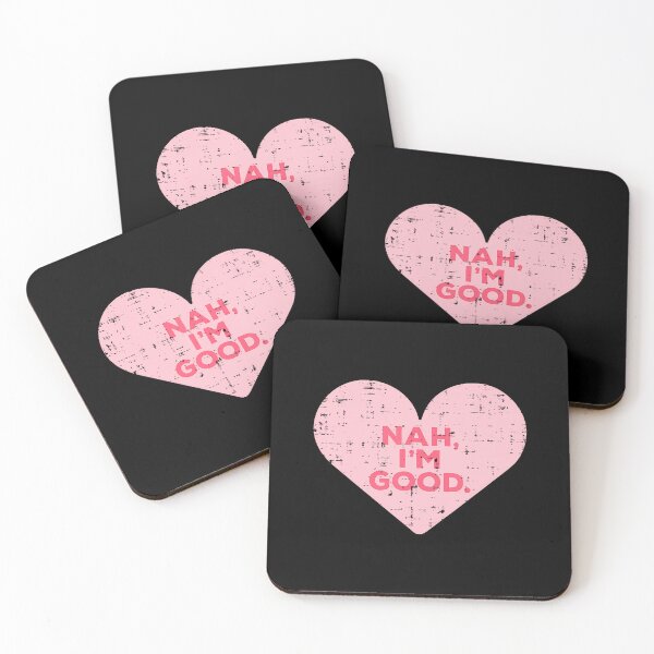 Item preview, Nah I’m Good Anti-Valentine Heart designed and sold by leejoyyzberx.