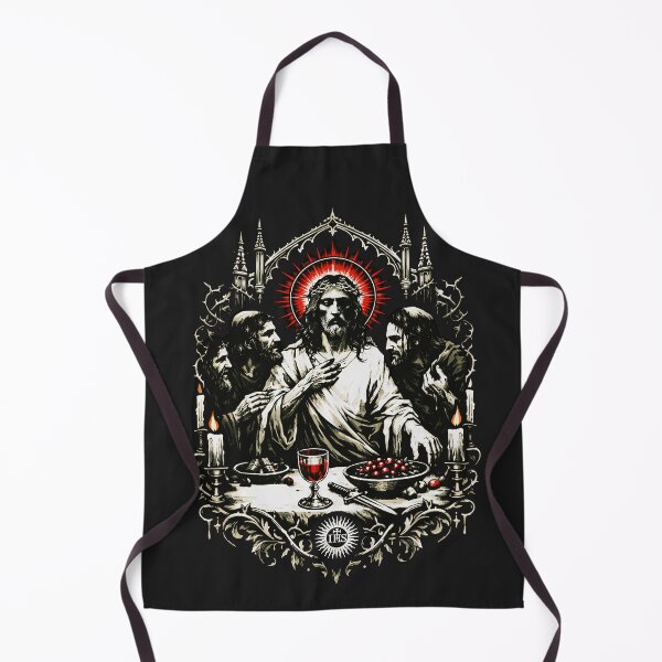 Item preview, Gothic Last Supper — Sacred Blood Halo Icon designed and sold by Sanctum Icons.