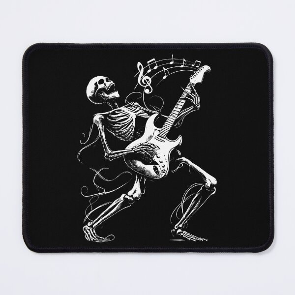 Item preview, Skeleton Playing Guitar Rock Band designed and sold by leejoyyzberx.