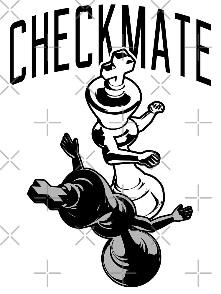 Checkmate University Vintage College Varsity Chess Player Active T-Shirt  for Sale by GrandeDuc