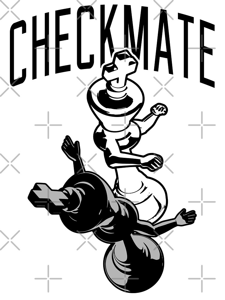 Checkmate University Vintage College Varsity Chess Player Poster for Sale  by GrandeDuc