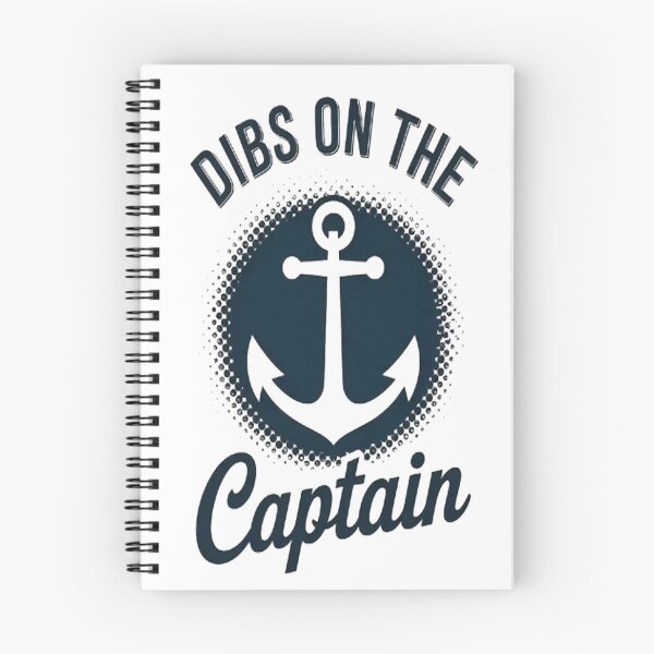 Item preview, Dibs On The Captain Boating Boat Lover designed and sold by brinbotty.