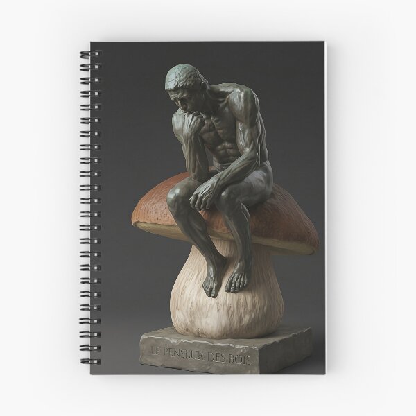 Item preview, The Thinking Mushroom designed and sold by Tresorsdesbois.