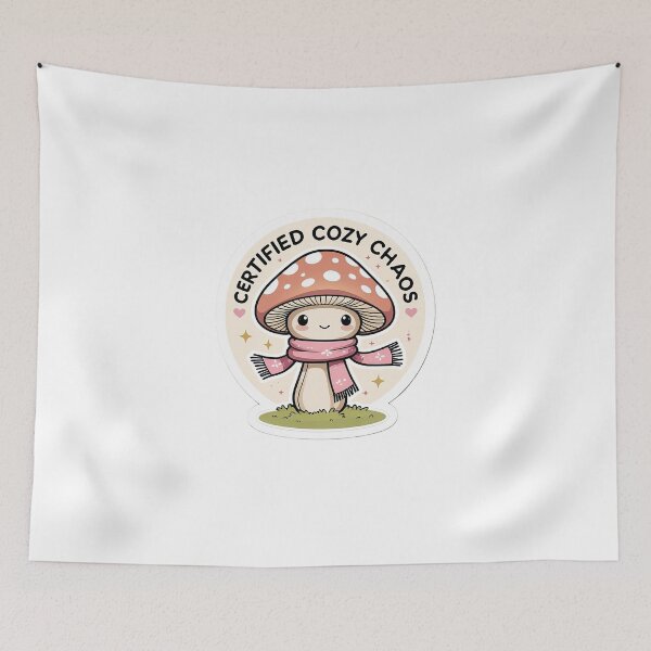 Item preview, Certified cozy chaos | cute mushroom | designed and sold by Classy-Artist.