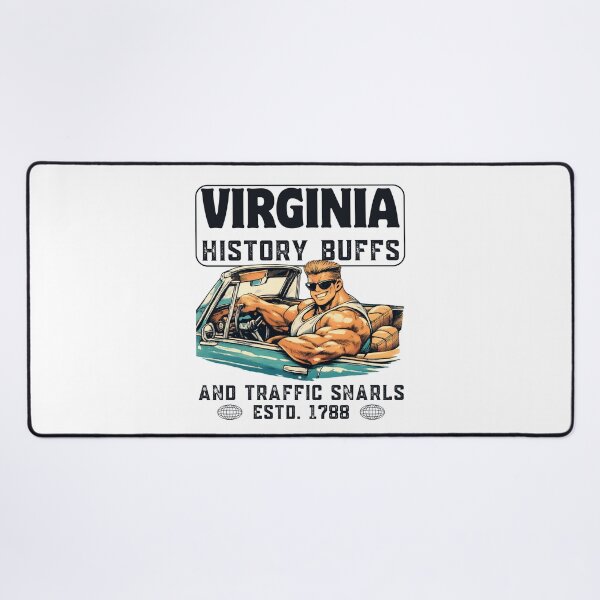 Item preview, Virigina : history buffs and traffic snarls designed and sold by Peerless-Prime.