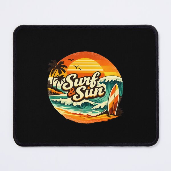 Item preview, Retro Surf Vibes – Sun & Waves designed and sold by Napini.