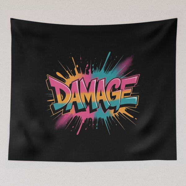 Item preview, Vibrant Damage designed and sold by Shannon Bosley.