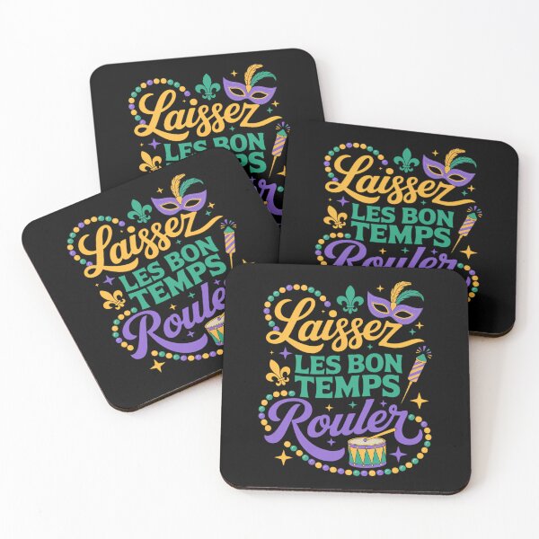 Item preview, Laissez Les Bon Temps Rouler Mardi Gras designed and sold by JonathalIngham.