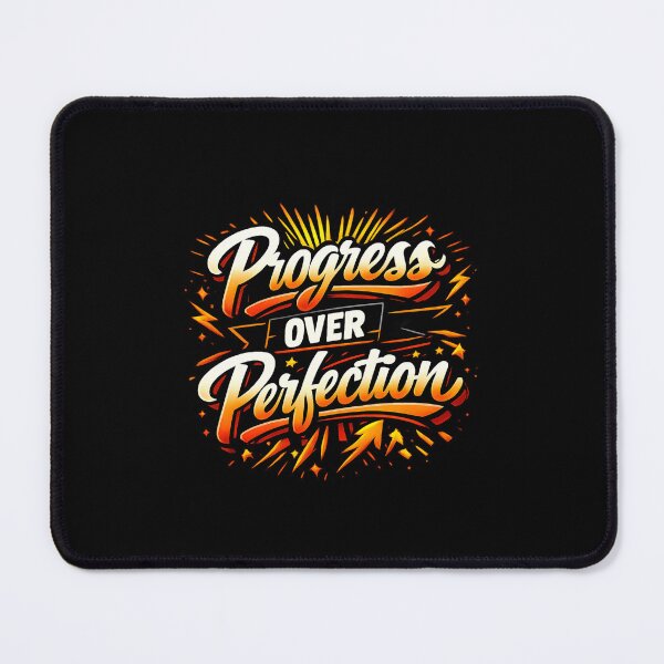 Item preview, “Progress Over Perfection” designed and sold by Napini.