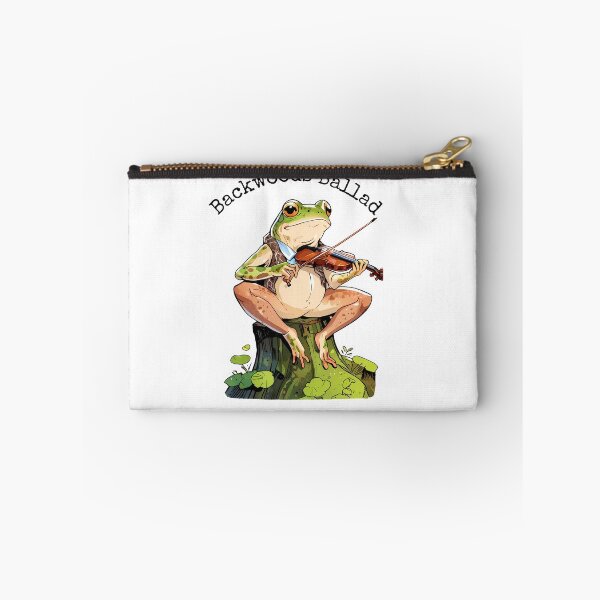 Item preview, Folk Frog Fiddle - Vintage Bard Aesthetic designed and sold by HiruK.