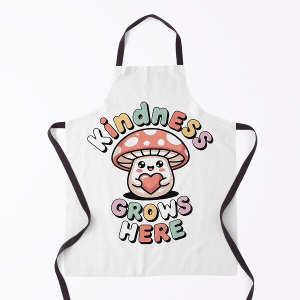 Item preview, Kindness Grows here | cute mushroom | designed and sold by Classy-Artist.