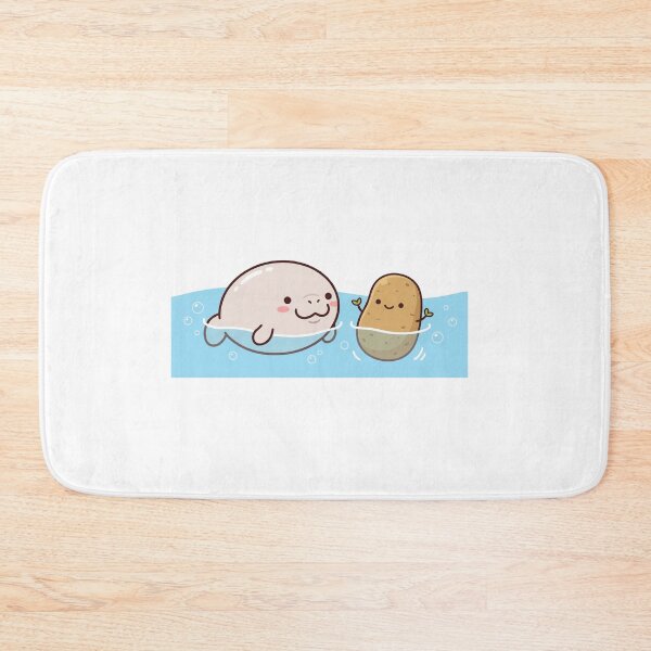 Item preview, Official Floaty Potato - Cute Kawaii Manatee Sea Cow designed and sold by Petzzz.