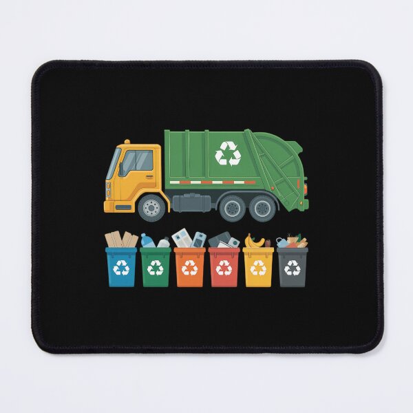 Item preview, Garbage Truck Reuse Recycle Trash Collector Earth Day designed and sold by JonathalIngham.