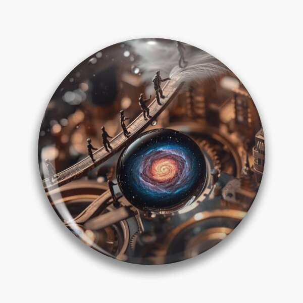 Item preview, Galaxy Hidden in Clockwork World designed and sold by Wonderful Designs.