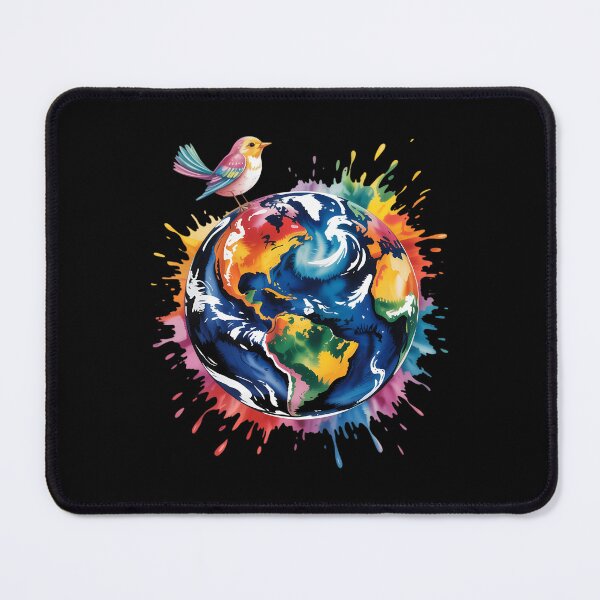Item preview, Earth Watercolor Travel World Traveling Colorful designed and sold by JonathalIngham.