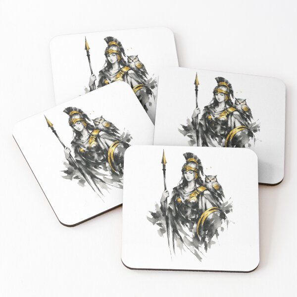 Item preview, Sumi-e Style Athena designed and sold by Boski30.