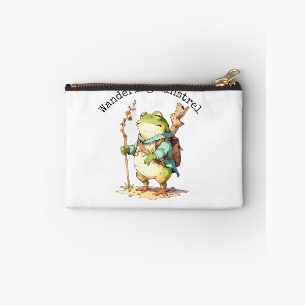 Item preview, Traveling Frog Bard - On a Wandering Adventure designed and sold by HiruK.