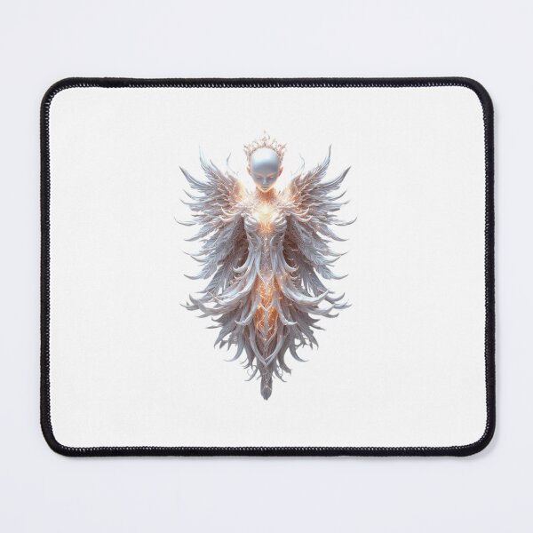 Item preview, Gentle luminous angel with crown on head designed and sold by MadinaFatt.
