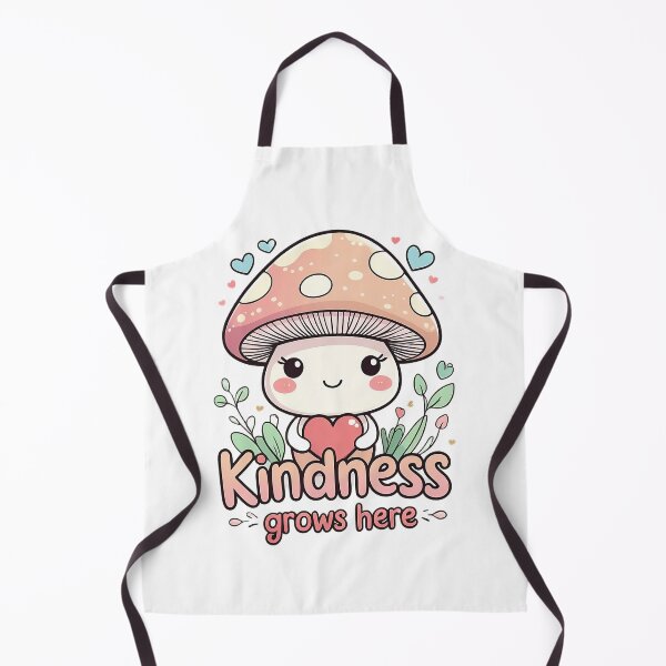 Item preview, Copy of tiny Mycena | Kindness grows here | cute mushroom | designed and sold by Classy-Artist.
