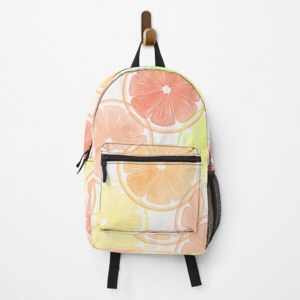 Item preview, Seamless Watercolor Citrus Slice Pattern | Pastel Lemon, Orange & Grapefruit designed and sold by Verycutethings.
