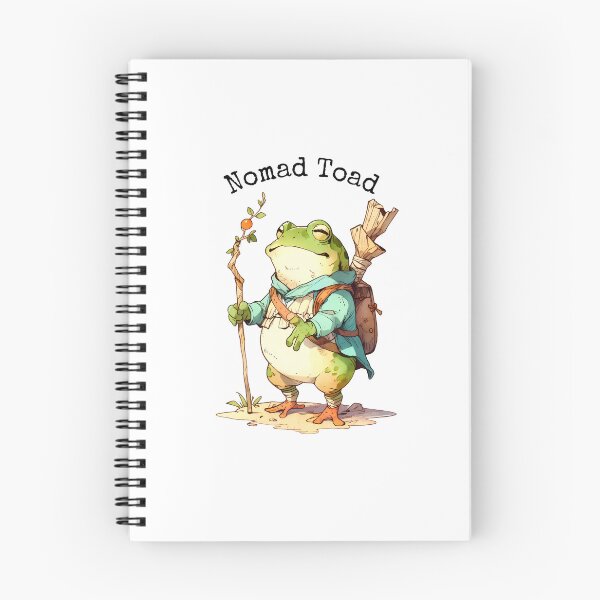 Item preview, Nomad Toad - On a Wandering Adventure designed and sold by HiruK.