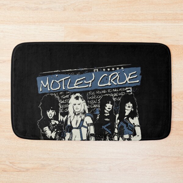 Item preview, Motley Crue Classic Band Photo Vintage Rock Design designed and sold by JeanAFalcone.