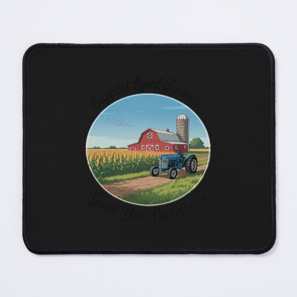 Item preview, Farm Life, Support Local Farmers Barn Tractor, Windmill designed and sold by TAYLOROUSDALE.