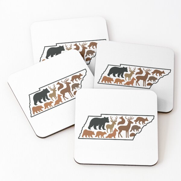 Item preview, Tennessee Wildlife Outline – Minimal Nature Animal Art designed and sold by Globalcitytees.