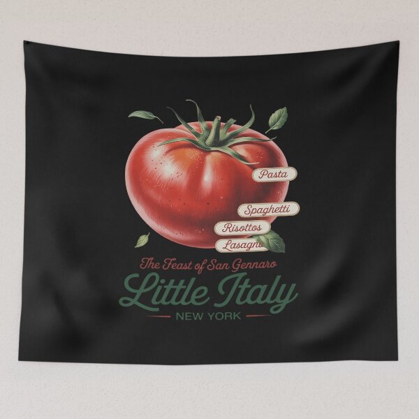 Item preview, Feast of San Gennaro Tomato Italy Italian Food Restaurant designed and sold by TAYLOROUSDALE.
