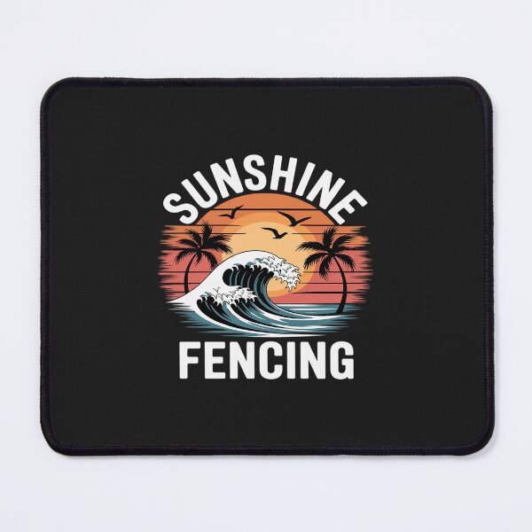 Item preview, Fencing - Sunshine and Fencing Funny Fencing designed and sold by TAYLOROUSDALE.