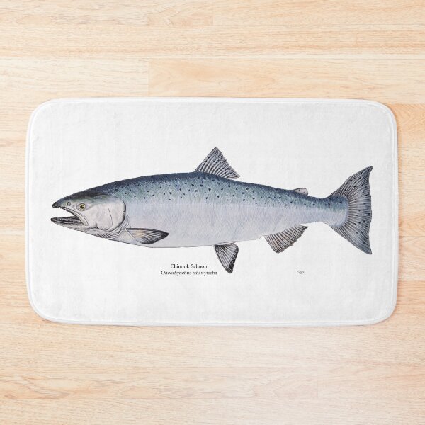 Item preview, Chinook Salmon Painting designed and sold by Stephen Emms.