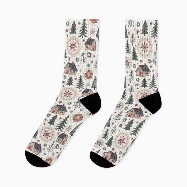 Item preview, Cozy Nordic Folk Symbols | Scandinavian Art designed and sold by Shuga-Design.