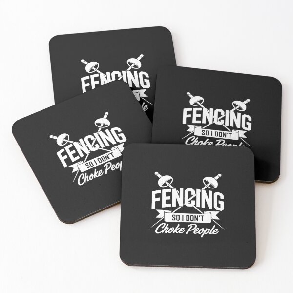 Item preview, Fencing So I Don't Choke People Funny Fencing Fencer designed and sold by TAYLOROUSDALE.