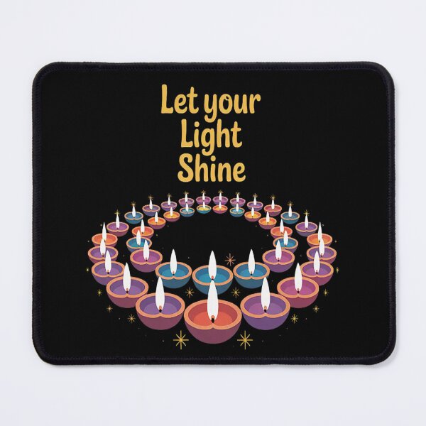 Item preview, Let Your Light Shine Bright Candlelight Magic Spiritual Growth designed and sold by mandiana.