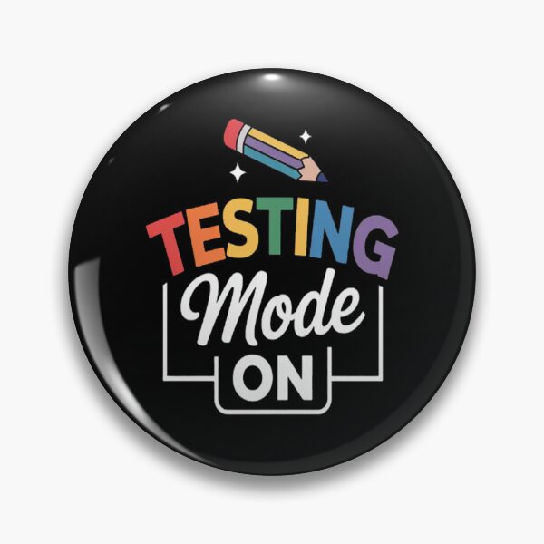 Item preview, Testing Mode on Testing Day Motivational Teacher  designed and sold by gandebro.