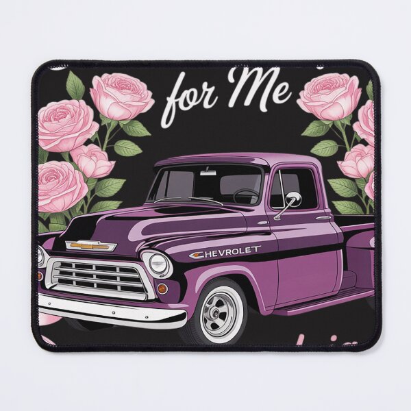 Item preview, Fibromyalgia Awareness Floral Truck Purple Ribbon designed and sold by VladimiaPutin.