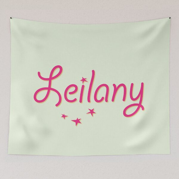 Item preview, My Name is Leilany designed and sold by CharlottePlaceArt.
