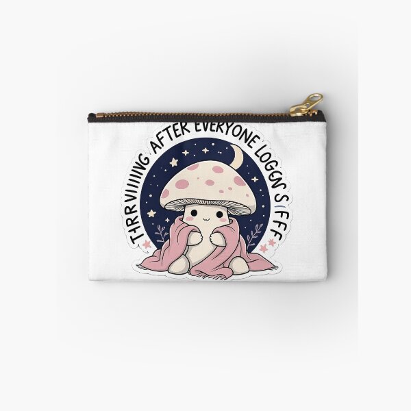 Item preview, Thriving after everyone logs off | cute mushroom | designed and sold by Classy-Artist.