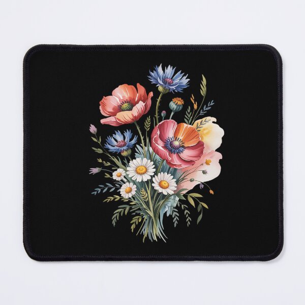 Item preview, Watercolor Wildflower Bouquet Artistic Floral designed and sold by Shannon Bosley.