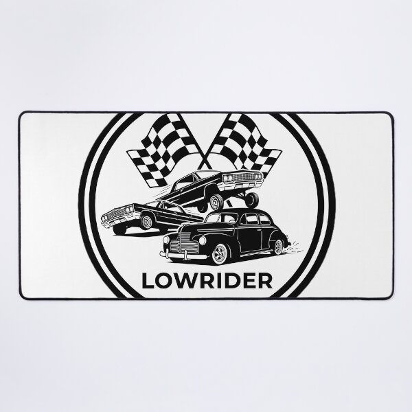 Item preview, Lowrider Classic Cars with Checkered Flags – Vintage Car Art designed and sold by Priyanshu-kaii.