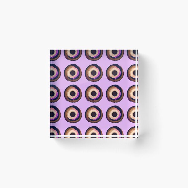 Item preview, Cute Donut Seamless Pattern on Pastel Pink designed and sold by UniqueDesign751.
