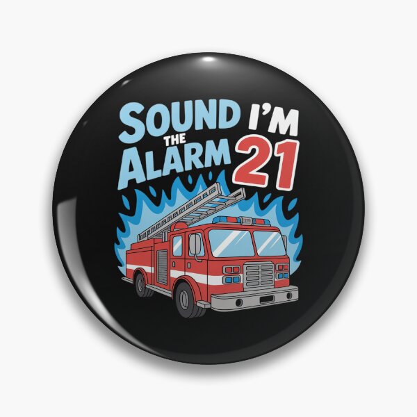 Item preview, Firetruck 21st Birthday Fireman Fire Truck Boys designed and sold by VladimiaPutin.