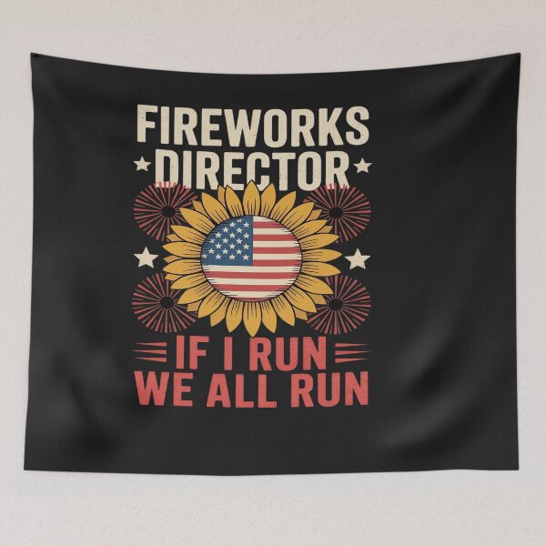Item preview, Fireworks Director Funny Patriotic Design for 4th of July designed and sold by VladimiaPutin.
