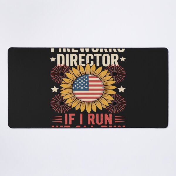 Item preview, Fireworks Director Funny Patriotic Design for 4th of July designed and sold by VladimiaPutin.