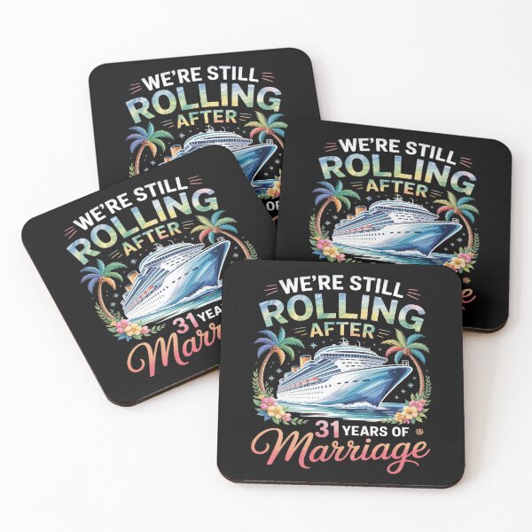 Item preview, We are Rolling After 31 Years Marriage Couples Cruise Trip designed and sold by Shannon Bosley.