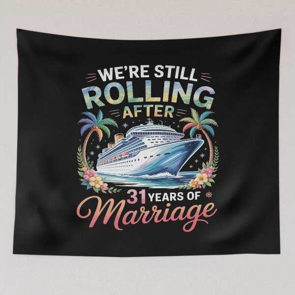 Item preview, We are Rolling After 31 Years Marriage Couples Cruise Trip designed and sold by Shannon Bosley.