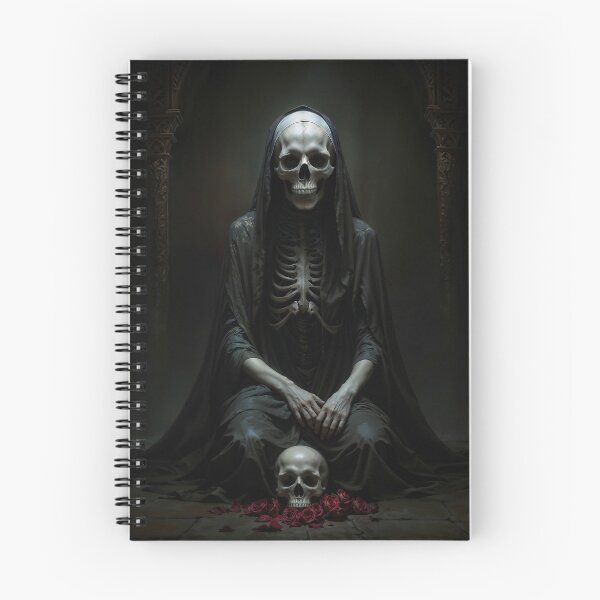 Item preview, Lady of Eternal Shadows Santa Muerte designed and sold by AliceWhiteDF.