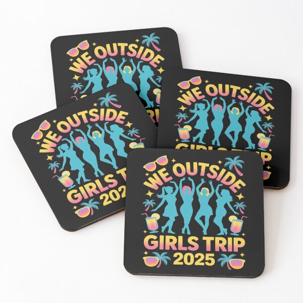 Item preview, We Outside Girls Trip 2025 Fun Vacation designed and sold by Shannon Bosley.